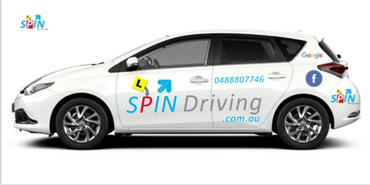 Spin Driving School instructor car