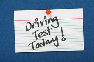 Driving test today note